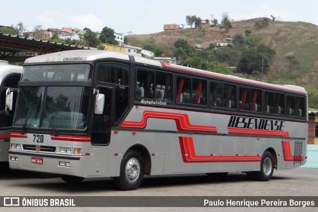 Viação Resendense 720 na cidade de Barra Mansa, Rio de Janeiro, Brasil, por Paulo Henrique Pereira Borges. Número da foto: #12159584.