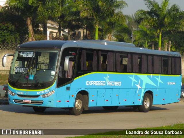 Expresso Recreio RJ 230.004 na cidade de Rio de Janeiro, Rio de Janeiro, Brasil, por Leandro de Sousa Barbosa. Número da foto: #12159428.