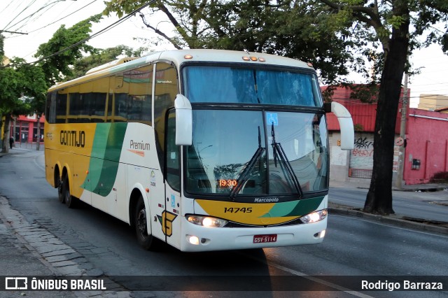 Empresa Gontijo de Transportes 14745 na cidade de Belo Horizonte, Minas Gerais, Brasil, por Rodrigo Barraza. Número da foto: #12158981.