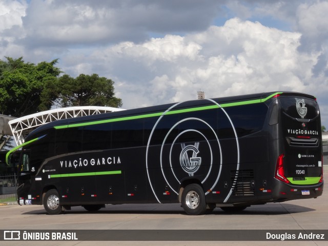 Viação Garcia 92040 na cidade de Curitiba, Paraná, Brasil, por Douglas Andrez. Número da foto: #12159689.