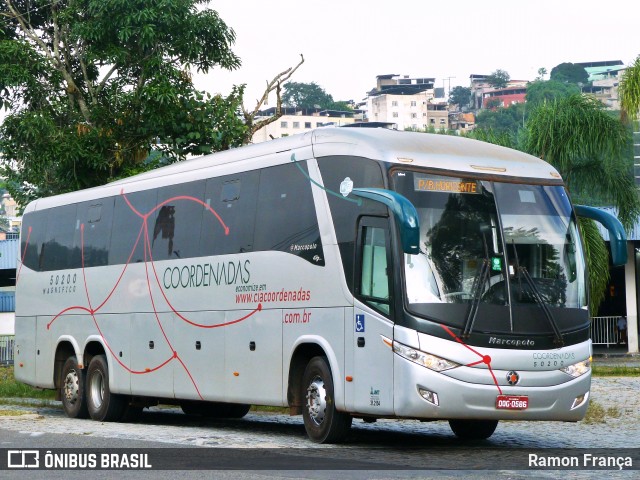 Companhia Coordenadas de Transportes 50200 na cidade de Juiz de Fora, Minas Gerais, Brasil, por Ramon França. Número da foto: #12160224.