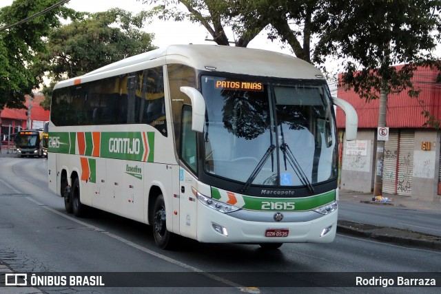 Empresa Gontijo de Transportes 21615 na cidade de Belo Horizonte, Minas Gerais, Brasil, por Rodrigo Barraza. Número da foto: #12159475.