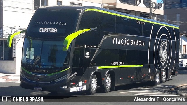 Viação Garcia 96130 na cidade de Balneário Camboriú, Santa Catarina, Brasil, por Alexandre F.  Gonçalves. Número da foto: #12160927.