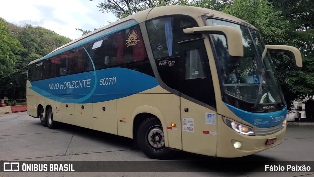 Viação Novo Horizonte 500711 na cidade de São Paulo, São Paulo, Brasil, por Fábio Paixão. Número da foto: #12159002.
