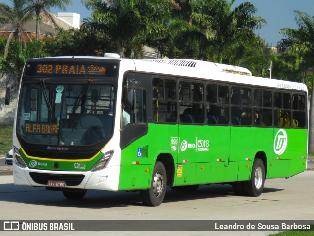 Tijuquinha - Auto Viação Tijuca C50113 na cidade de Rio de Janeiro, Rio de Janeiro, Brasil, por Leandro de Sousa Barbosa. Número da foto: #12159411.