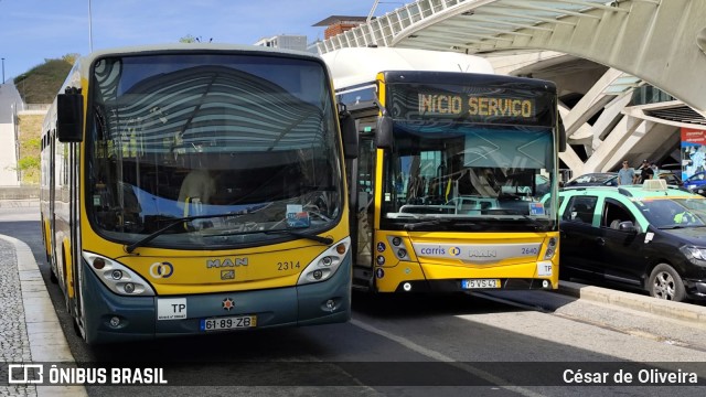 Companhia Carris de Ferro de Lisboa 2314 na cidade de Lisbon, Lisbon, Portugal, por César de Oliveira. Número da foto: #12159703.