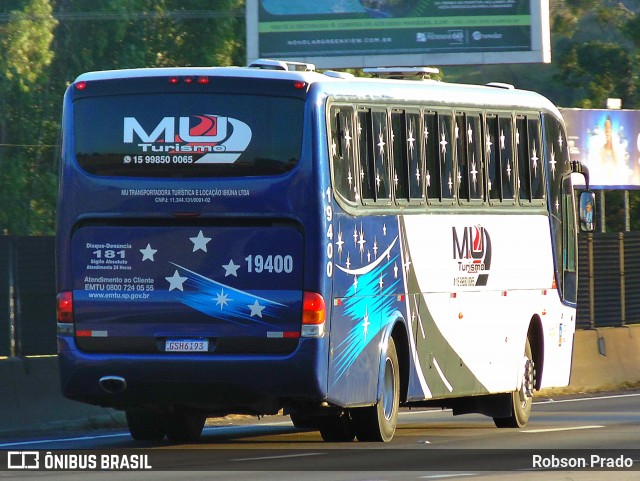 MU Transportadora Turistica 19400 na cidade de São José dos Campos, São Paulo, Brasil, por Robson Prado. Número da foto: #12214563.