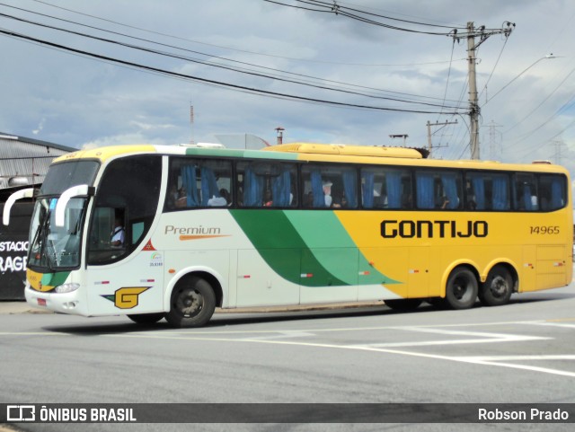 Empresa Gontijo de Transportes 14965 na cidade de São José dos Campos, São Paulo, Brasil, por Robson Prado. Número da foto: #12215649.