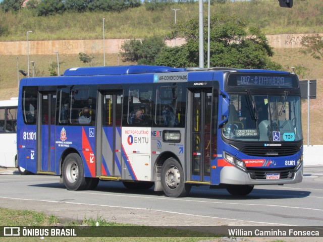 Next Mobilidade - ABC Sistema de Transporte 81.101 na cidade de São Paulo, São Paulo, Brasil, por Willian Caminha Fonseca. Número da foto: #12214820.
