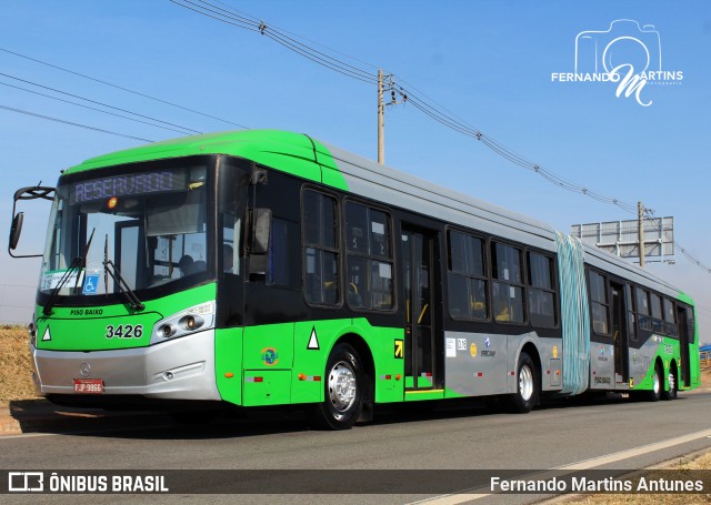 VB Transportes e Turismo 3426 na cidade de Campinas, São Paulo, Brasil, por Fernando Martins Antunes. Número da foto: #12214413.