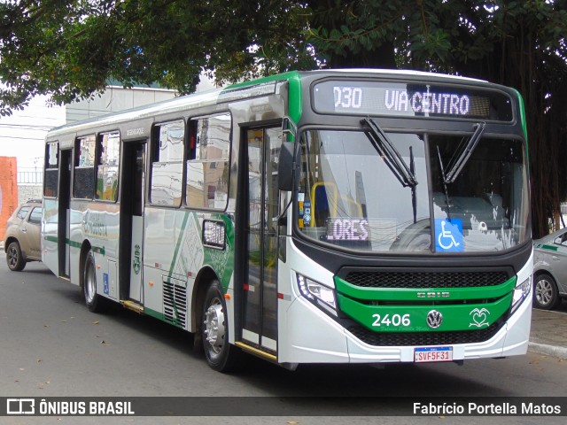 Viação Rosa Vitória da Conquista 2406 na cidade de Vitória da Conquista, Bahia, Brasil, por Fabrício Portella Matos. Número da foto: #12214899.