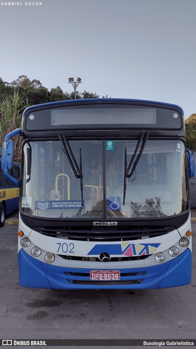 Auto Ônibus Moratense 702 na cidade de Francisco Morato, São Paulo, Brasil, por Busologia Gabrielística. Número da foto: #12214929.