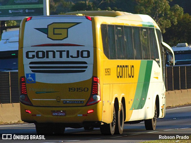 Empresa Gontijo de Transportes 19150 na cidade de São José dos Campos, São Paulo, Brasil, por Robson Prado. Número da foto: #12214576.