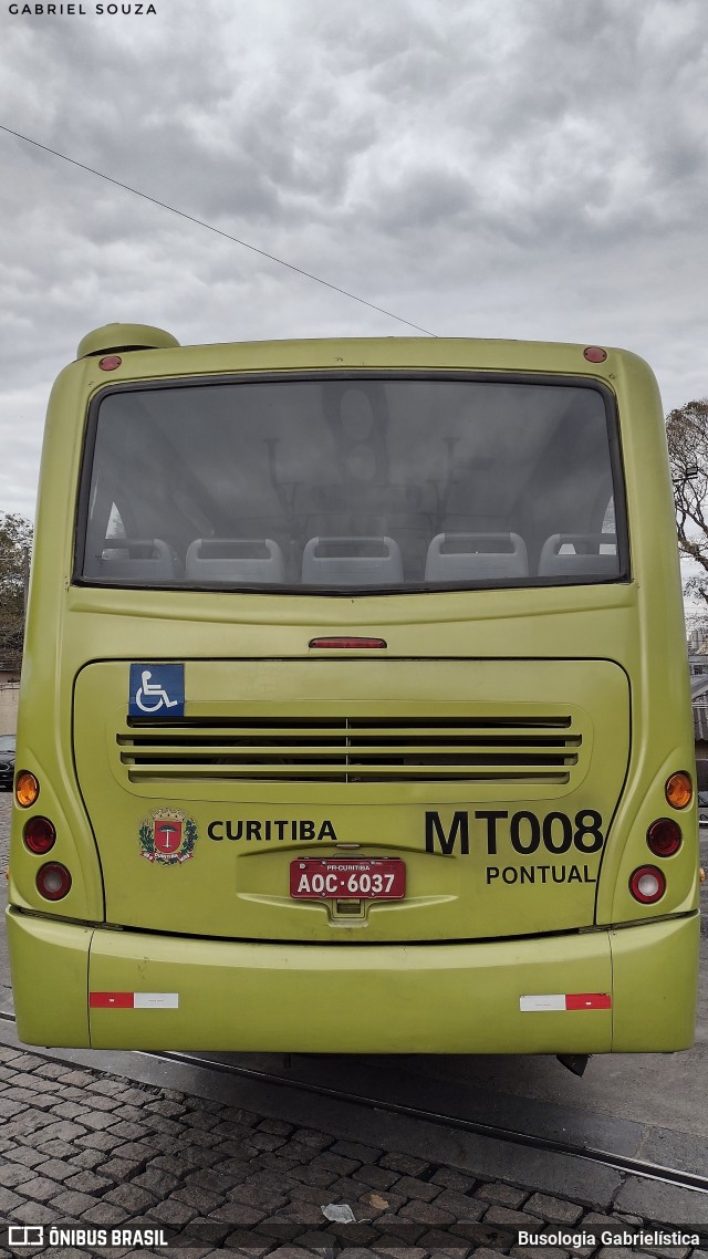 Auto Viação Mercês MT008 na cidade de Curitiba, Paraná, Brasil, por Busologia Gabrielística. Número da foto: #12214888.