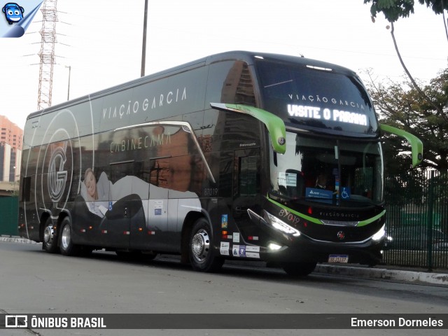Viação Garcia 87019 na cidade de São Paulo, São Paulo, Brasil, por Emerson Dorneles. Número da foto: #12214280.