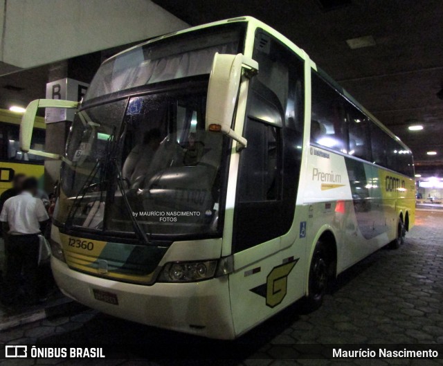 Empresa Gontijo de Transportes 12360 na cidade de Belo Horizonte, Minas Gerais, Brasil, por Maurício Nascimento. Número da foto: #12215219.