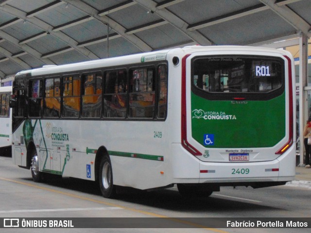Viação Rosa Vitória da Conquista 2409 na cidade de Vitória da Conquista, Bahia, Brasil, por Fabrício Portella Matos. Número da foto: #12214912.