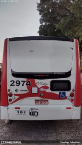 Itajaí Transportes Coletivos 2974 na cidade de Campinas, São Paulo, Brasil, por Busologia Gabrielística. Número da foto: #12215133.