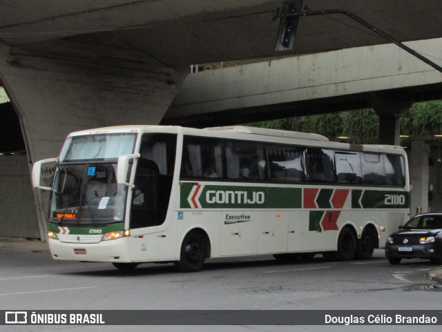 Empresa Gontijo de Transportes 21110 na cidade de Belo Horizonte, Minas Gerais, Brasil, por Douglas Célio Brandao. Número da foto: #12237404.