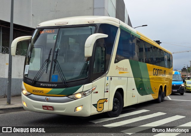 Empresa Gontijo de Transportes 18895 na cidade de Rio de Janeiro, Rio de Janeiro, Brasil, por Bruno Mendonça. Número da foto: #12236140.