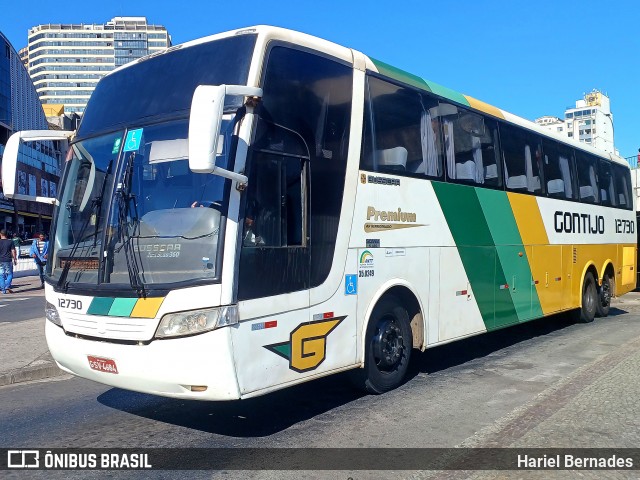 Empresa Gontijo de Transportes 12730 na cidade de Belo Horizonte, Minas Gerais, Brasil, por Hariel Bernades. Número da foto: #12235075.