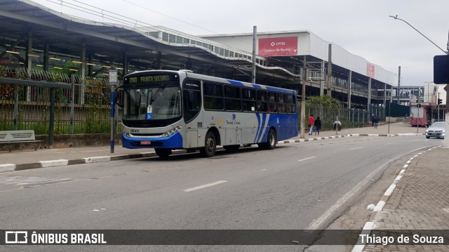 Viação Cidade de Caieiras 00411 na cidade de Franco da Rocha, São Paulo, Brasil, por Thiago de Souza. Número da foto: #12235070.