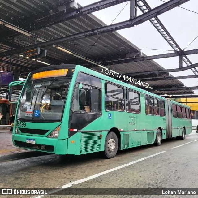 Auto Viação Mercês MB699 na cidade de Curitiba, Paraná, Brasil, por Lohan Mariano. Número da foto: #12235612.