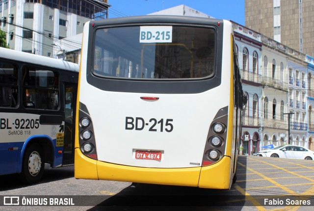 Belém Rio Transportes BD-215 na cidade de Belém, Pará, Brasil, por Fabio Soares. Número da foto: #12235186.