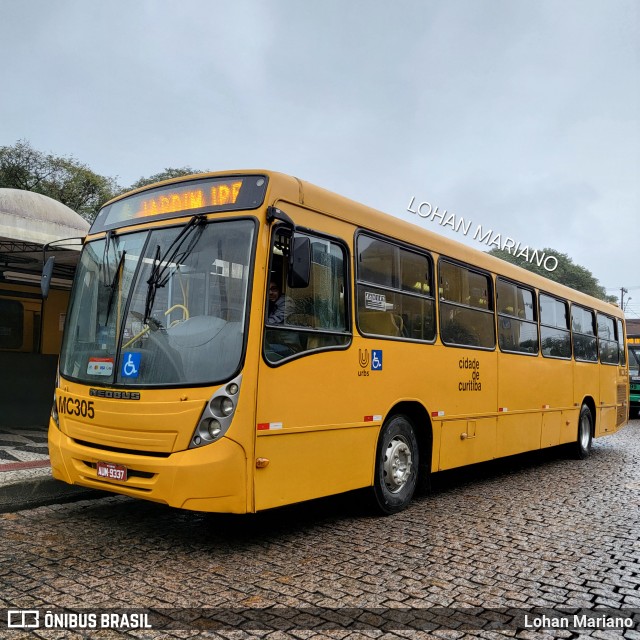 Auto Viação Mercês MC305 na cidade de Curitiba, Paraná, Brasil, por Lohan Mariano. Número da foto: #12235615.
