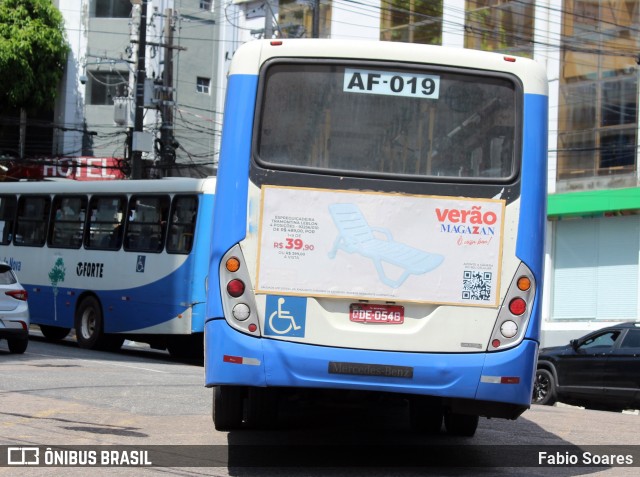 Viação Forte AF-019 na cidade de Belém, Pará, Brasil, por Fabio Soares. Número da foto: #12235174.