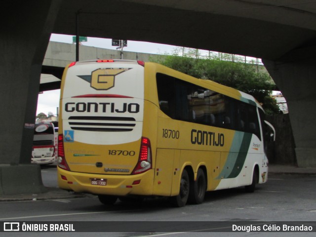 Empresa Gontijo de Transportes 18700 na cidade de Belo Horizonte, Minas Gerais, Brasil, por Douglas Célio Brandao. Número da foto: #12237381.