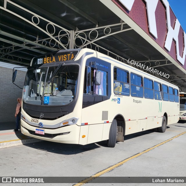 Viação Piraquara 29026 na cidade de Piraquara, Paraná, Brasil, por Lohan Mariano. Número da foto: #12237802.