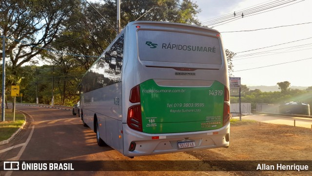 Rápido Sumaré 14319 na cidade de Paulínia, São Paulo, Brasil, por Allan Henrique. Número da foto: #12235802.
