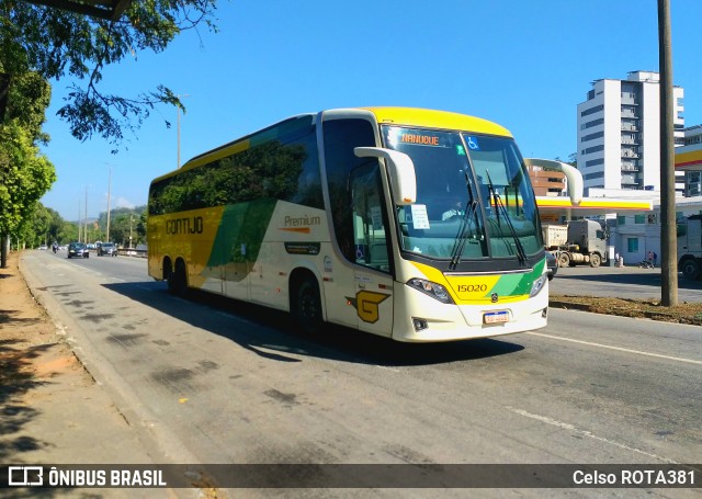 Empresa Gontijo de Transportes 15020 na cidade de Ipatinga, Minas Gerais, Brasil, por Celso ROTA381. Número da foto: #12235136.