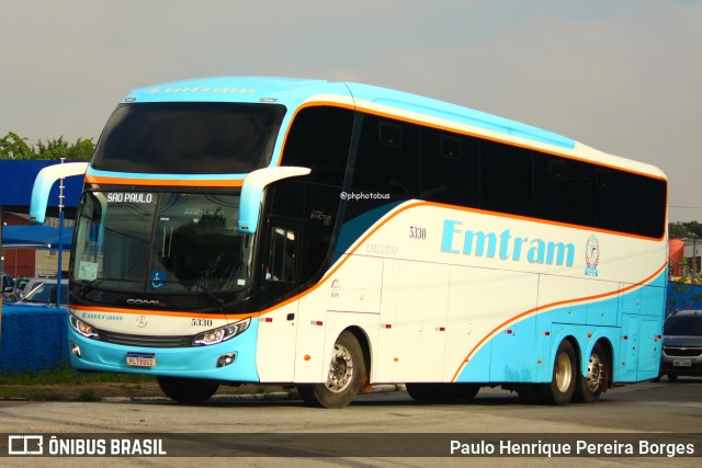 Emtram 5330 na cidade de São Paulo, São Paulo, Brasil, por Paulo Henrique Pereira Borges. Número da foto: #12237491.