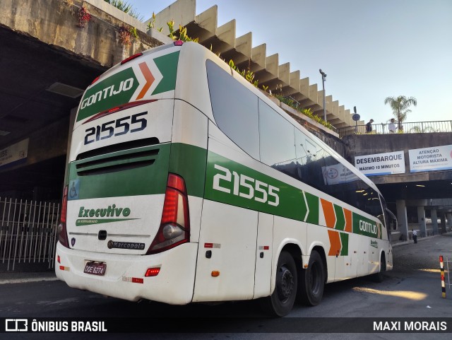 Empresa Gontijo de Transportes 21555 na cidade de Belo Horizonte, Minas Gerais, Brasil, por MAXI MORAIS. Número da foto: #12236058.