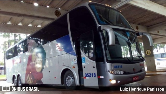 Reunidas Transportes Coletivos 35213 na cidade de Santo Ângelo, Rio Grande do Sul, Brasil, por Luiz Henrique Panisson. Número da foto: #12235908.