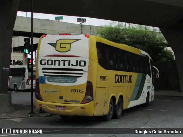 Empresa Gontijo de Transportes 18115 na cidade de Belo Horizonte, Minas Gerais, Brasil, por Douglas Célio Brandao. Número da foto: #12237830.