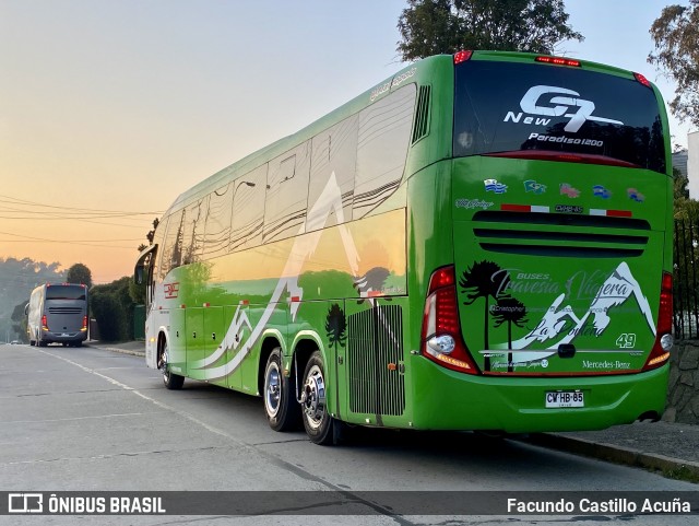 Buses Travesia Viajera 49 na cidade de Santo Domingo, San Antonio, Valparaíso, Chile, por Facundo Castillo Acuña. Número da foto: #12236759.