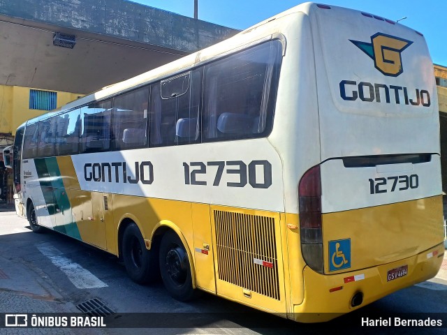Empresa Gontijo de Transportes 12730 na cidade de Belo Horizonte, Minas Gerais, Brasil, por Hariel Bernades. Número da foto: #12235076.