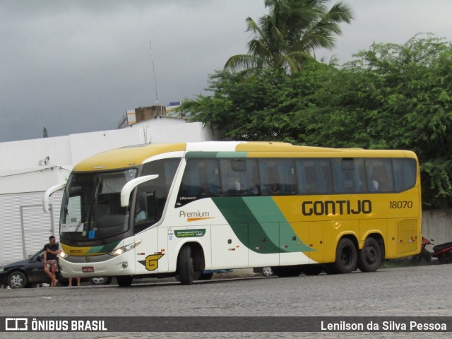 Empresa Gontijo de Transportes 18070 na cidade de Caruaru, Pernambuco, Brasil, por Lenilson da Silva Pessoa. Número da foto: #12236467.