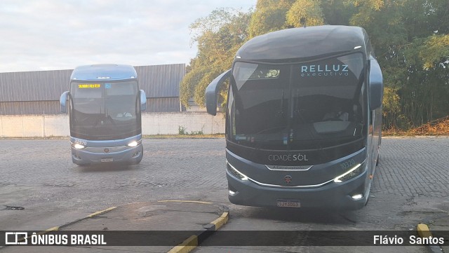 Viação Cidade Sol 10320 na cidade de Cruz das Almas, Bahia, Brasil, por Flávio  Santos. Número da foto: #12237482.