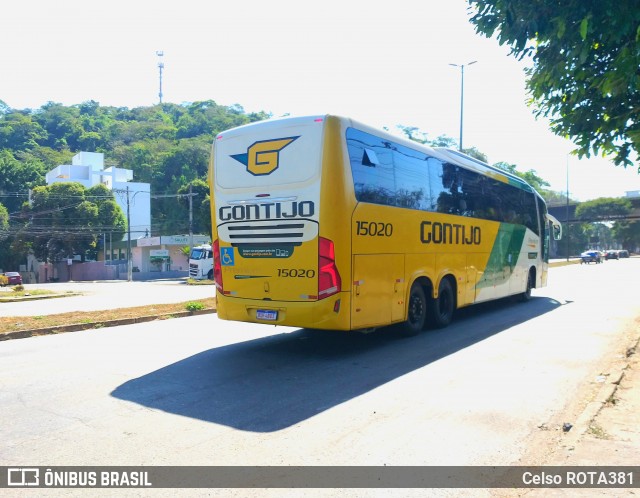 Empresa Gontijo de Transportes 15020 na cidade de Ipatinga, Minas Gerais, Brasil, por Celso ROTA381. Número da foto: #12235138.