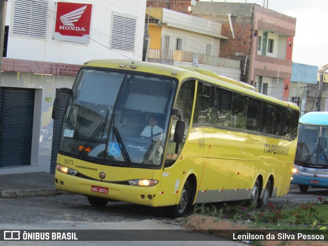 Viação Itapemirim 5073 na cidade de Caruaru, Pernambuco, Brasil, por Lenilson da Silva Pessoa. Número da foto: #12236617.