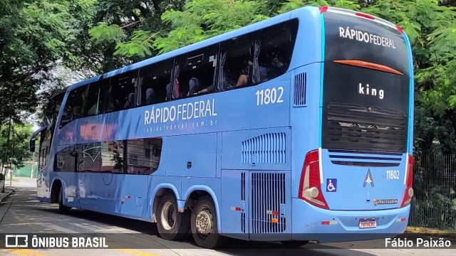 Rápido Federal 11802 na cidade de São Paulo, São Paulo, Brasil, por Fábio Paixão. Número da foto: #12235313.