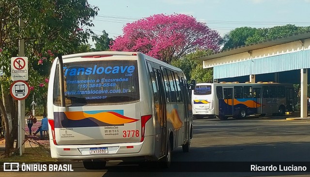 TransLocave 3778 na cidade de Itapira, São Paulo, Brasil, por Ricardo Luciano. Número da foto: #12237589.