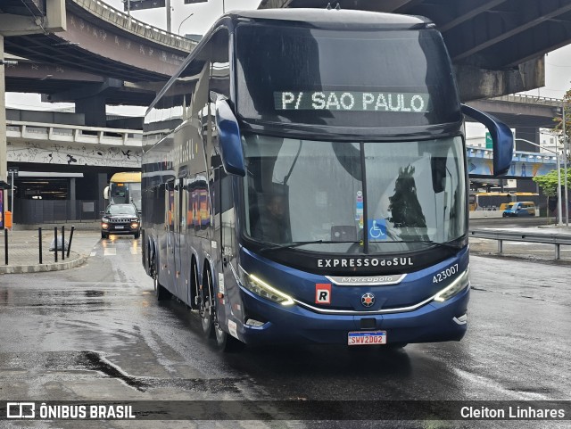Expresso do Sul 423007 na cidade de Rio de Janeiro, Rio de Janeiro, Brasil, por Cleiton Linhares. Número da foto: #12235315.