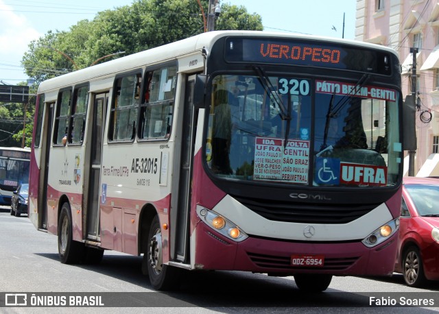 Transurb AE-32015 na cidade de Belém, Pará, Brasil, por Fabio Soares. Número da foto: #12235150.