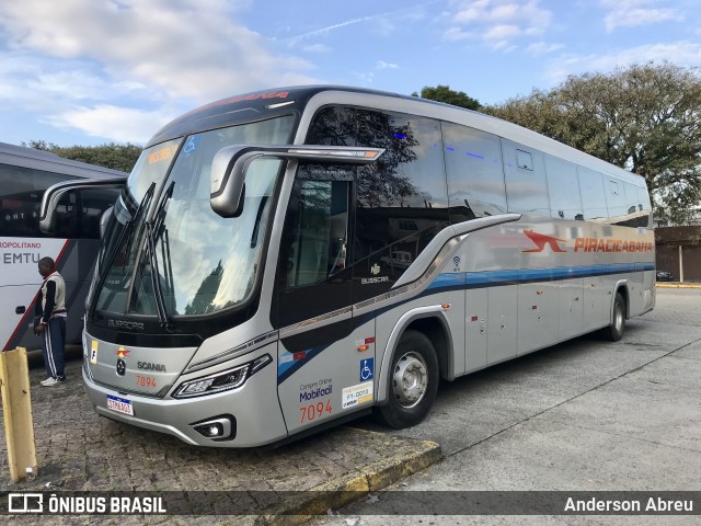 Viação Piracicabana 7094 na cidade de São Paulo, São Paulo, Brasil, por Anderson Abreu. Número da foto: #12240636.