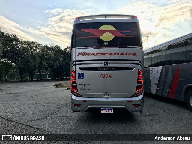 Viação Piracicabana 7094 na cidade de São Paulo, São Paulo, Brasil, por Anderson Abreu. Número da foto: #12240626.